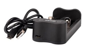 Устройство зарядное L-71USB 2х500мА Li-ion (16340/17650/18650/26650/20700 и др.) 4.2В DC USB-MicroUSB в компл. ФАZА 5032385 — изображение 3