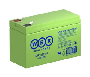 Аккумулятор 12В 7.2А.ч WBR GP1272 F2 (12V28W) WBR — изображение 5