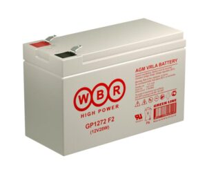 Аккумулятор 12В 7.2А.ч WBR GP1272 F2 (12V28W) WBR — изображение 3