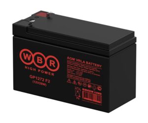 Аккумулятор 12В 7.2А.ч WBR GP1272 F2 (12V28W) WBR — изображение 4