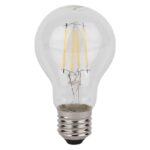 Лампа светодиодная филаментная LSCLA60 5W/840 230VFILCL 5Вт 4000К нейтр. бел. E27 600лм A угол пучка 300град. 220-240В (замена 60Вт) прозр. стекло OSRAM 4058075684034 — изображение 3