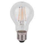 Лампа светодиодная филаментная LSCLA60 5W/827 230VFILCL 5Вт 2700К тепл. бел. E27 600лм A угол пучка 300град. 220-240В (замена 60Вт) прозр. стекло OSRAM 4058075683921 — изображение 3