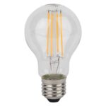 Лампа светодиодная филаментная LSCLA75 6W/827 230VFILCL 6Вт 2700К тепл. бел. E27 806лм A угол пучка 300град. 220-240В (замена 75Вт) прозр. стекло OSRAM 4058075684065 — изображение 3