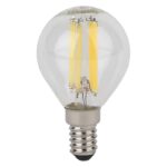 Лампа светодиодная филаментная LSCLP75 6W/840 230VFILCL 6Вт 4000К нейтр. бел. E14 806лм P угол пучка 300град. 220-240В (замена 75Вт) прозр. стекло OSRAM 4058075684546 — изображение 3