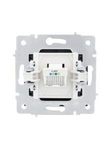 Розетка телефонная СП Vesna евро стандарт механизм черн. бархат LEZARD 742-4288-137 — изображение 2
