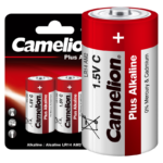 Элемент питания алкалиновый C/LR14 1.5В Plus Alkaline LR14-BP2 BL-2 (блист.2шт) Camelion 1653 — изображение 3