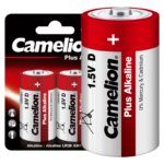 Элемент питания алкалиновый D/LR20 1.5В Plus Alkaline LR20-BP2 BL-2 (блист.2шт) Camelion 1654 — изображение 4