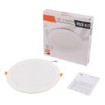 Светильник светодиодный PLED DL7 WH Downlight 24Вт 4000К 220х26мм IP54 ДВО встраив. Pro JazzWay 5042568 — изображение 3