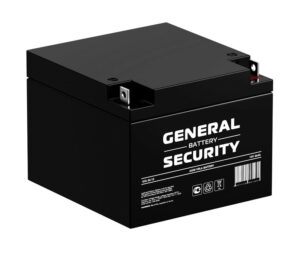 Аккумулятор 12В 26А.ч General Security GSL26-12 — изображение 4