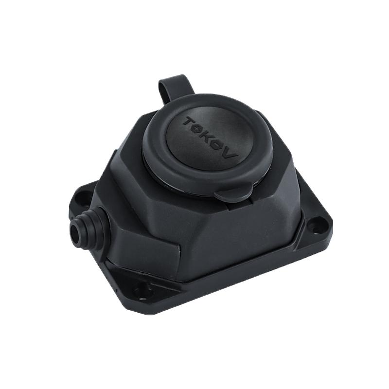 1701078.jpg Колодка удлинителя 1-м 16А с заземл. каучук TOKOV ELECTRIC TKE-C05-KK1-Z — изображение 1
