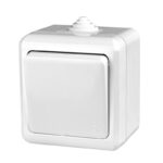 Выключатель 1-кл. ОП Dita IP54 10А 250В бел. TOKOV ELECTRIC TKL-DT-V1-C01-IP54 — изображение 2