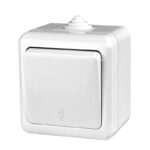 Переключатель 1-кл. ОП Dita IP54 10А 250В бел. TOKOV ELECTRIC TKL-DT-P1-C01-IP54 — изображение 2