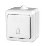 Кнопка звонка ОП Dita IP54 10А 250В бел. TOKOV ELECTRIC TKL-DT-DB-C01-IP54 — изображение 2