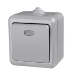 Выключатель 1-кл. ОП Dita IP54 10А 250В с индикацией сер. TOKOV ELECTRIC TKL-DT-V1I-C06-IP54 — изображение 2
