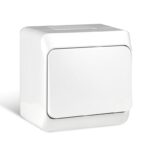 Выключатель 1-кл. ОП Nix 10А IP54 250В бел. TOKOV ELECTRIC TKE-NX-V1-C01-IP54 — изображение 2