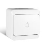 Кнопка звонка ОП Nix 10А IP54 250В бел. TOKOV ELECTRIC TKE-NX-DB-C01-IP54 — изображение 2