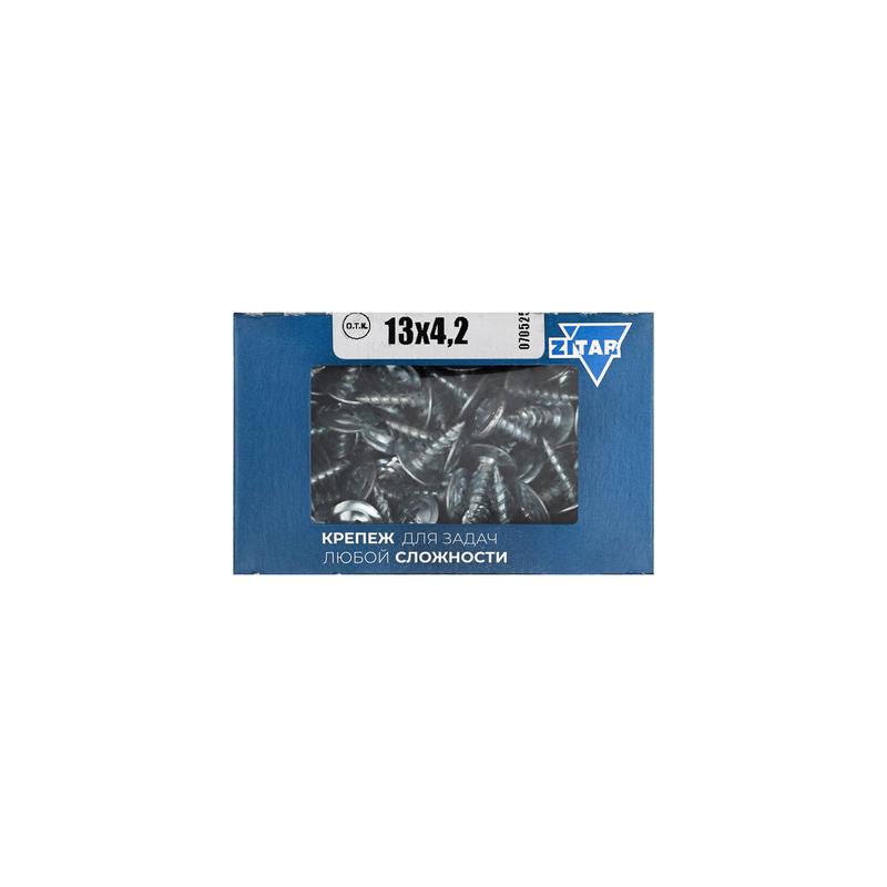 1744459.jpg Саморез ШСММ 4.2х13 (уп.200шт) Tech-Krep/Zitar 102138 — изображение 1