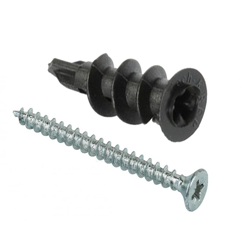 1744702.jpg Анкер (дюбель) DRIVA NYLON с шурупом (уп.4шт) Tech-KREP 102947 — изображение 1