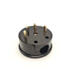 Разъем РШ-ВШ ОП 32А 380В 3Р+РЕ кругл. черн. TOKOV ELECTRIC TKL-OVOP-3Р+РЕ-C05 — изображение 3