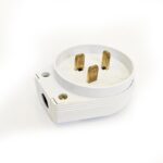 Разъем РШ-ВШ ОП 32А 250В 2P+PE кругл. бел. TOKOV ELECTRIC TKL-OVOP-2P+PE-C01 — изображение 2