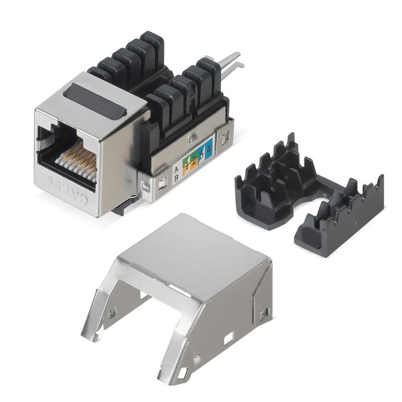 1761941.jpg Вставка Keystone Jack RJ45 кат.5E экранир. WR-KJ-RJ45-C5E-SH-90 90град. заделка тип 110 WRline 505213 — изображение 1