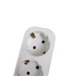 Разветвитель 3-м с заземл. 16А 250В IP20 полипропилен бел. TOKOV ELECTRIC TKL-S3Z-C01 — изображение 3