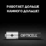 Элемент питания алкалиновый AAA/LR03 (блист.12шт) Basic Opticell 5051011/6051011 — изображение 4