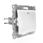 Выключатель 1-кл. СП Pixel 10А IP20 с индикатором механизм бел. TOKOV ELECTRIC TKE-PX-V1I-C01 — изображение 5