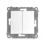 Выключатель 2-кл. СП Pixel 10А IP20 механизм бел. TOKOV ELECTRIC TKE-PX-V2-C01 — изображение 4