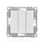Выключатель 3-кл. СП Pixel 10А IP20 механизм бел. TOKOV ELECTRIC TKE-PX-V3-C01 — изображение 4