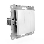 Выключатель 3-кл. СП Pixel 10А IP20 механизм бел. TOKOV ELECTRIC TKE-PX-V3-C01 — изображение 5