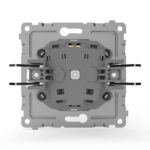Розетка 1-м СП Pixel 16А IP20 с заземл. защ. шторки с крышкой механизм бел. TOKOV ELECTRIC TKE-PX-R1ZSW1-C01 — изображение 3