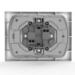 Розетка 2-м СП Pixel 16А IP20 без заземл. в сборе бел. TOKOV ELECTRIC TKE-PX-R2F-C01 — изображение 2