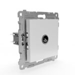 Розетка TV проходная СП Pixel 4DB механизм бел. TOKOV ELECTRIC TKE-PX-A1P-C01 — изображение 5
