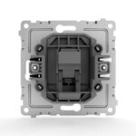Розетка телефонная 1-м СП Pixel RJ11 механизм бел. TOKOV ELECTRIC TKE-PX-RT1-C01 — изображение 2