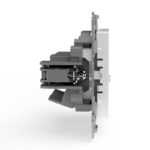 Розетка компьютерная 2-м СП Pixel RJ45 кат.5E механизм бел. TOKOV ELECTRIC TKE-PX-RC2-C01 — изображение 3