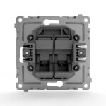 Розетка компьютерная 2-м СП Pixel RJ45 кат.5E механизм бел. TOKOV ELECTRIC TKE-PX-RC2-C01 — изображение 2