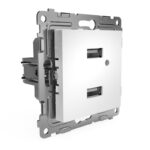 Розетка 2-м USB СП Pixel тип A+A 5В 1х2.1А 2х1.05А механизм бел. TOKOV ELECTRIC TKE-PX-2USB-C01 — изображение 5