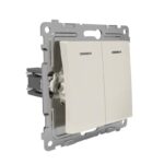 Выключатель 2-кл. СП Pixel 10А IP20 с индикатором механизм беж. TOKOV ELECTRIC TKE-PX-V2I-C02 — изображение 5