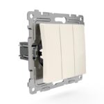 Выключатель 3-кл. СП Pixel 10А IP20 механизм беж. TOKOV ELECTRIC TKE-PX-V3-C02 — изображение 5