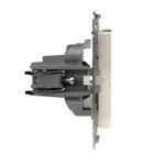 Розетка 1-м СП Pixel 16А IP20 без заземл. защ. шторки механизм беж. TOKOV ELECTRIC TKE-PX-R1SF-C02 — изображение 3