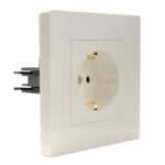 Розетка 1-м СП Pixel 16А IP20 с заземл. защ. шторки в сборе беж. TOKOV ELECTRIC TKE-PX-R1FZSF-C02 — изображение 5