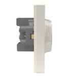 Розетка 2-м СП Pixel 16А IP20 с заземл. защ. шторки в сборе беж. TOKOV ELECTRIC TKE-PX-R2FZSF-C02 — изображение 3