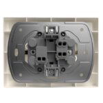 Розетка 2-м СП Pixel 16А IP20 с заземл. защ. шторки в сборе беж. TOKOV ELECTRIC TKE-PX-R2FZSF-C02 — изображение 2