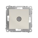 Розетка TV проходная СП Pixel 4DB механизм беж. TOKOV ELECTRIC TKE-PX-A1P-C02 — изображение 5