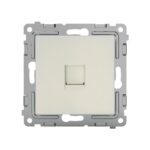 Розетка телефонная 1-м СП Pixel RJ11 механизм беж. TOKOV ELECTRIC TKE-PX-RT1-C02 — изображение 4
