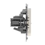Розетка компьютерная 1-м СП Pixel RJ45 кат.5E механизм беж. TOKOV ELECTRIC TKE-PX-RC1-C02 — изображение 3