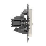 Розетка компьютерная 2-м СП Pixel RJ45 кат.5E механизм беж. TOKOV ELECTRIC TKE-PX-RC2-C02 — изображение 3