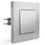 Выключатель 1-кл. СП Pixel 10А IP20 в сборе алюм. TOKOV ELECTRIC TKE-PX-V1F-C03 — изображение 2