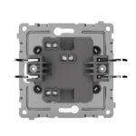 Выключатель 1-кл. СП Pixel 10А IP20 с индикатором механизм алюм. TOKOV ELECTRIC TKE-PX-V1I-C03 — изображение 2